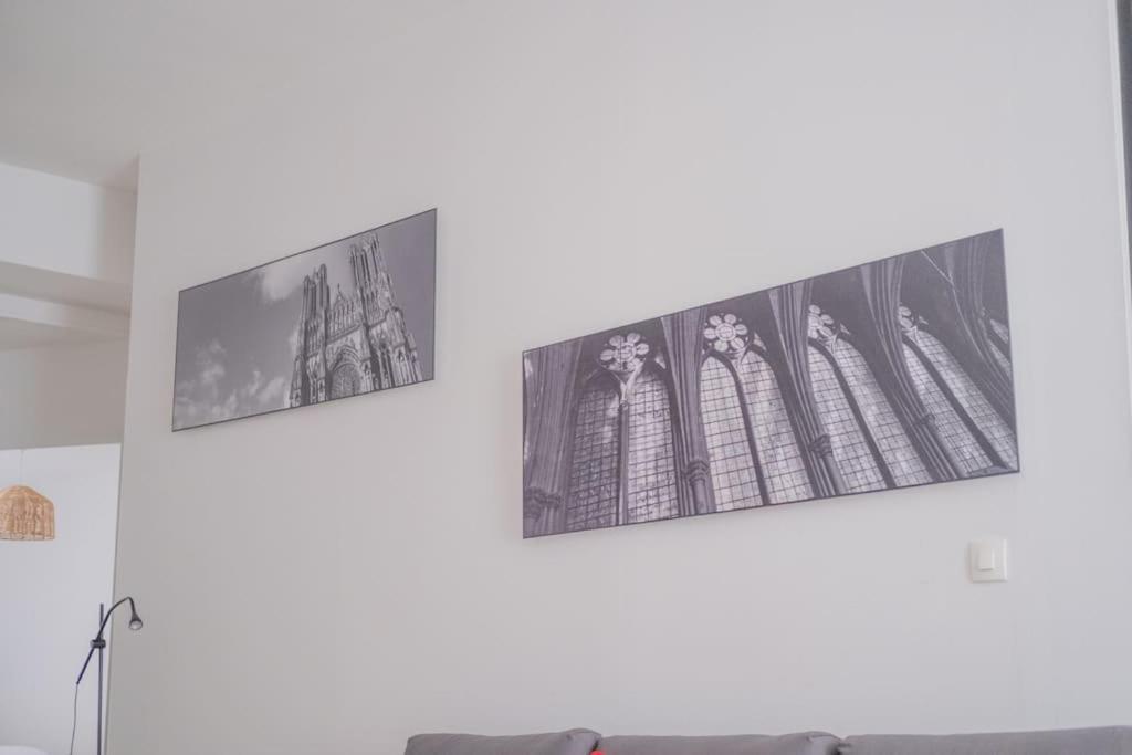 L'Ange Au Sourire Apartment Reims Bagian luar foto